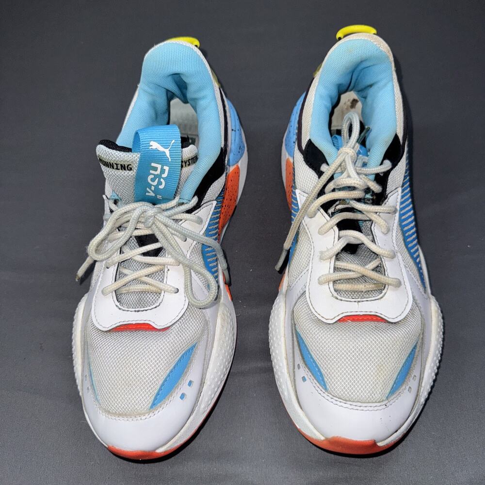 White Puma RS-X Airbrush - 382762-01 Luminous Blue Size 10